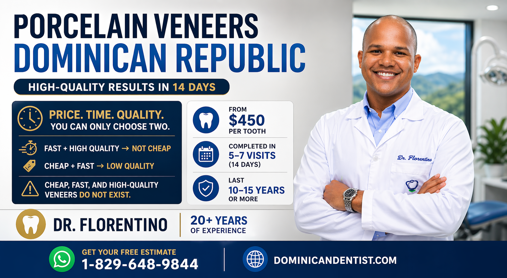 Porcelain Veneeres Dominican Republic.What You Need to Know Before Choosing Price Over Quality